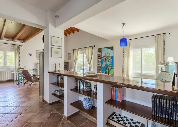 Villa Lefka Stunning Seaside In Corfu With Private Gardens Melíkia