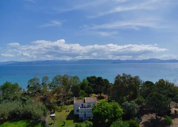 Lefka Stunning Seaside In Corfu With Private Gardens Melíkia