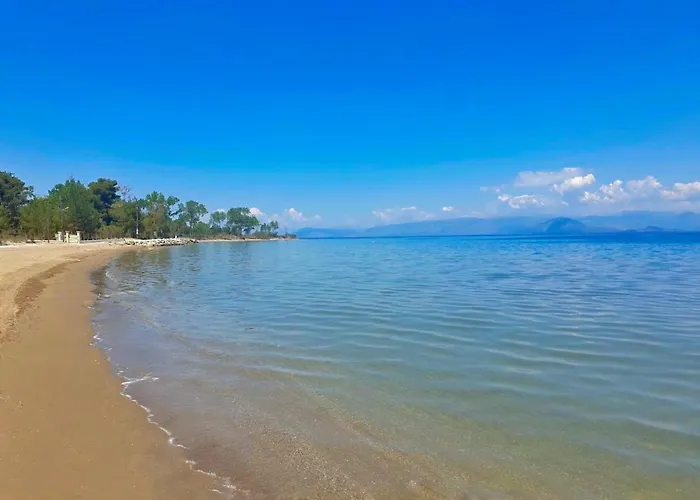 Lefka Stunning Seaside In Corfu With Private Gardens *