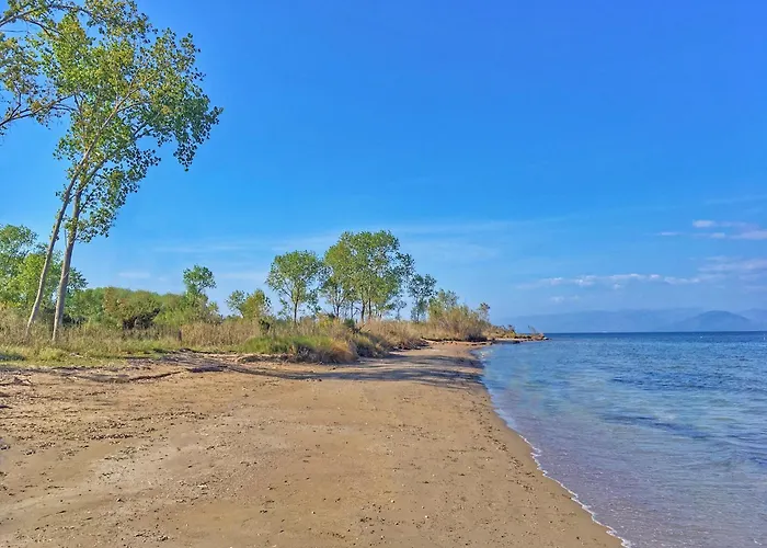 Lefka Stunning Seaside In Corfu With Private Gardens فيلة Melíkia