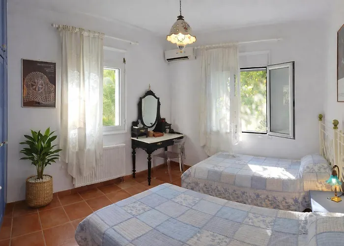 Villa Lefka Stunning Seaside In Corfu With Private Gardens