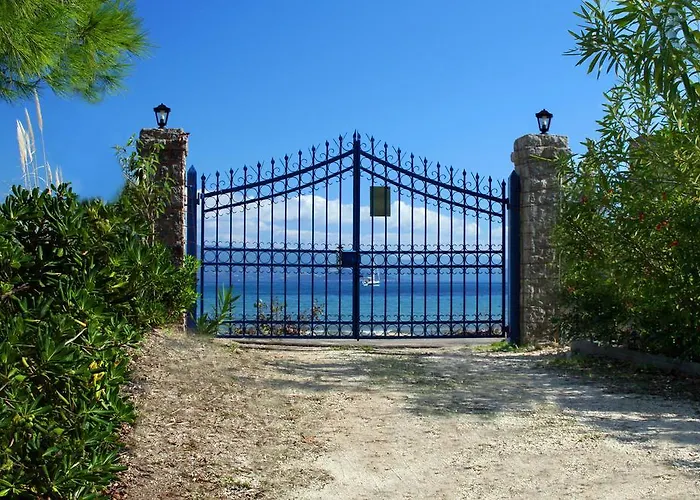 Villa Lefka Stunning Seaside In Corfu With Private Gardens *