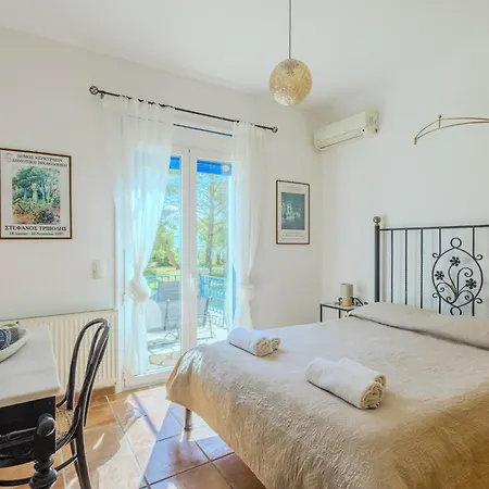 Lefka Stunning Seaside In Corfu With Private Gardens Villa *