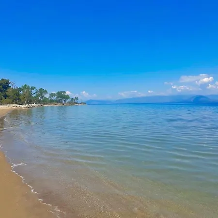 Lefka Stunning Seaside In Corfu With Private Gardens *